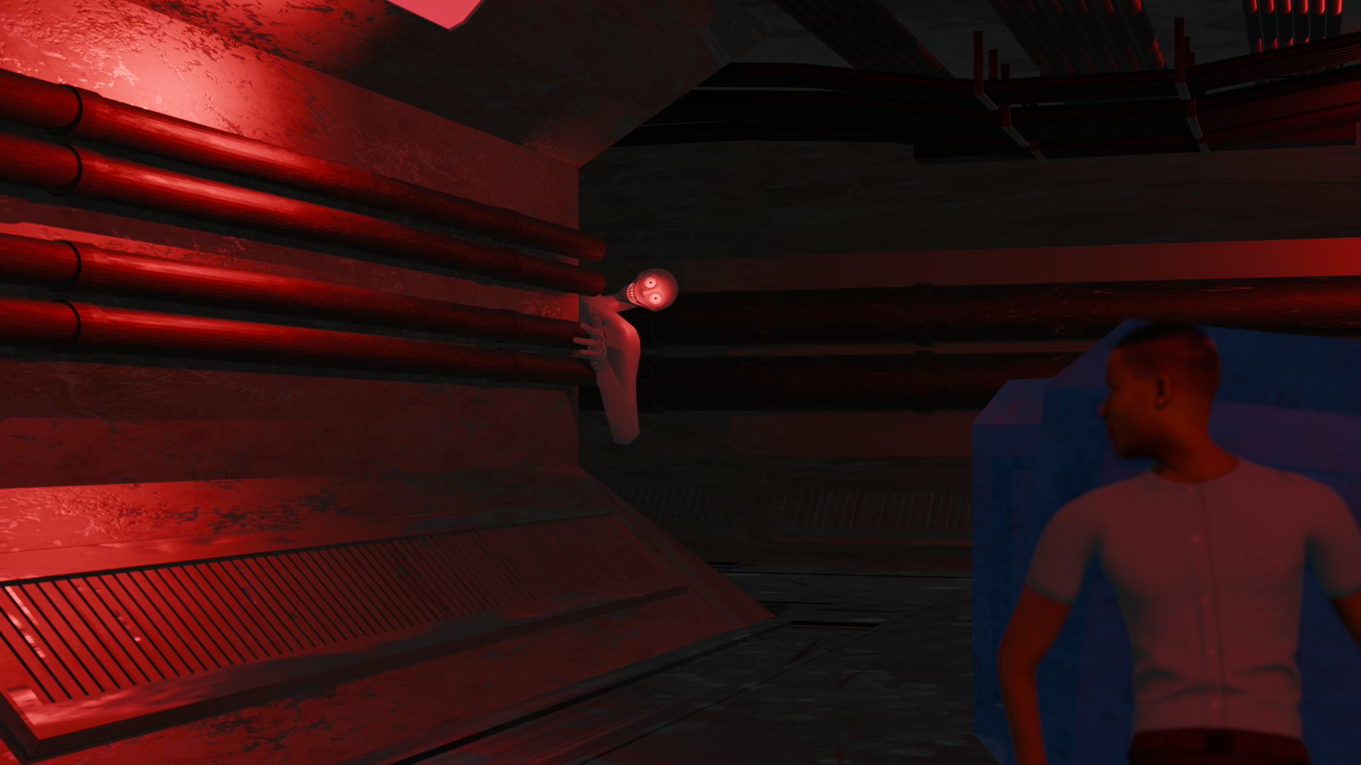 Screenshot of Sci-Fi Horror Game